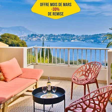 Magnifique Appartement Avec Vue Mer Panoramique Nice Exterior photo